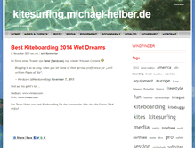 Tablet Screenshot of kitesurfing.michael-helber.de